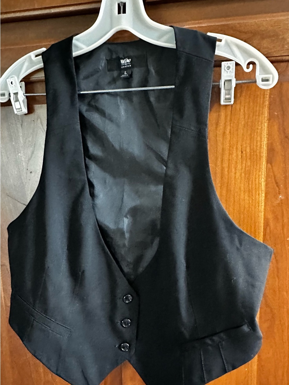 Tailored Vest classic black